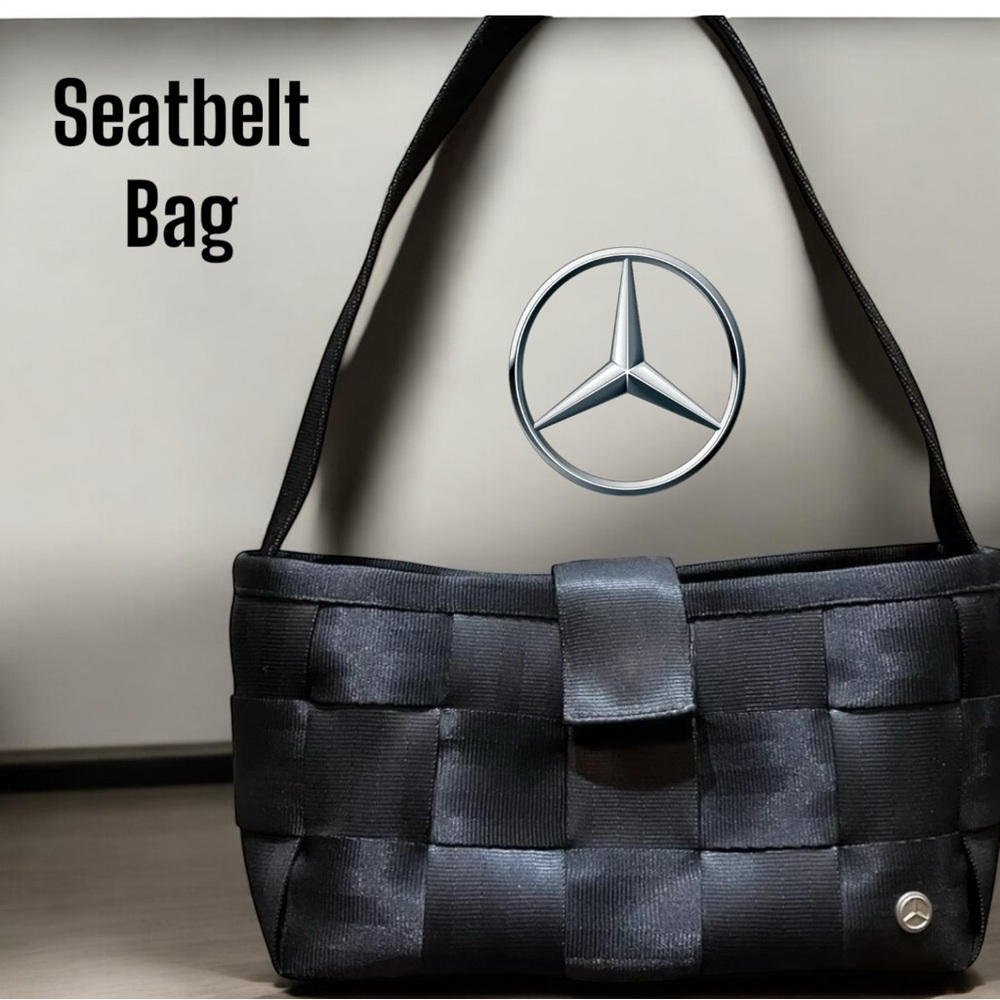 EXCLUSIVE Mercedes Benz seatbelt bag